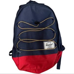 HERSCHEL SUPPLY CO. BACKPACK IN RARE PRIMARY COLOR COMORWAY - Red & Navy Quarry